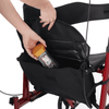 Adults Lightweight Rollator Four Wheeled Upright Walker Seat - Aroflit
