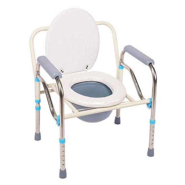 Adults Portable Bedside Toilet Commode Potty Chair - Aroflit
