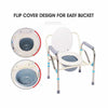 Adults Portable Bedside Toilet Commode Potty Chair - Aroflit