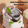 Adults Portable Bedside Toilet Commode Potty Chair - Aroflit