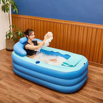 Adults Portable Inflating Shower Bathtub - Aroflit