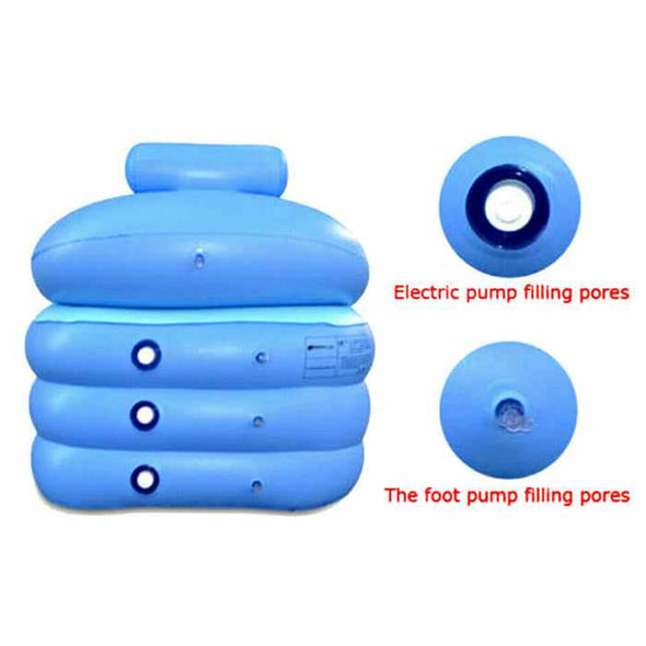 Adults Portable Inflating Shower Bathtub - Aroflit