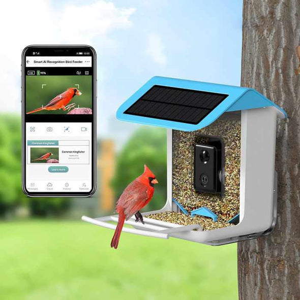 AI - Powered WIFI Smart Bird Feeder Camera - Aroflit