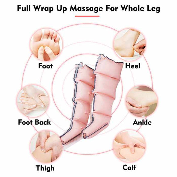 Air Compression Leg Massager For Blood Circulation - Aroflit