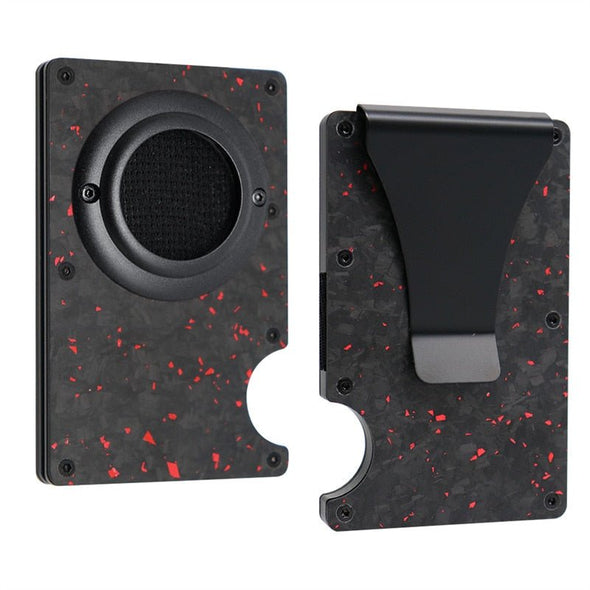 Airtag Apple Card Holder Rfid Case Metal Wallet - Aroflit