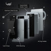 Airtag Apple Card Holder Rfid Case Metal Wallet - Aroflit