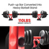 All - in - One Adjustable Dumbbell Set with Barbell & Kettlebell, 40 lbs - Aroflit