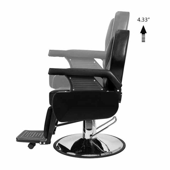 All Purpose Barber Hair Salon Styling Recliner Chair - Aroflit