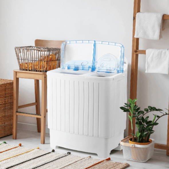 Apartment Small Portable Washing Machine & Spin Dryer - Aroflit