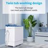 Apartment Small Portable Washing Machine & Spin Dryer - Aroflit