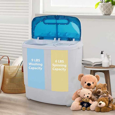 Apartment Small Portable Washing Machine & Spin Dryer - Aroflit