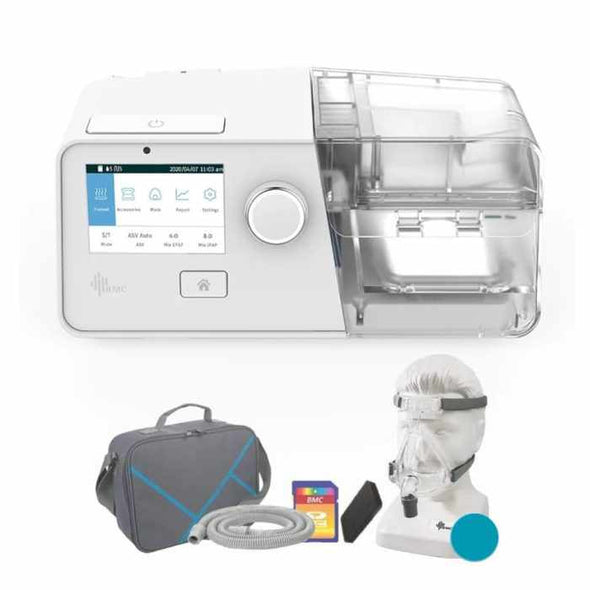 Auto BiPAP Machine With Full Face Mask - Aroflit