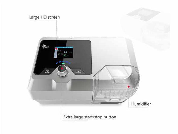 Auto CPAP Machine With Full Face Mask - Aroflit