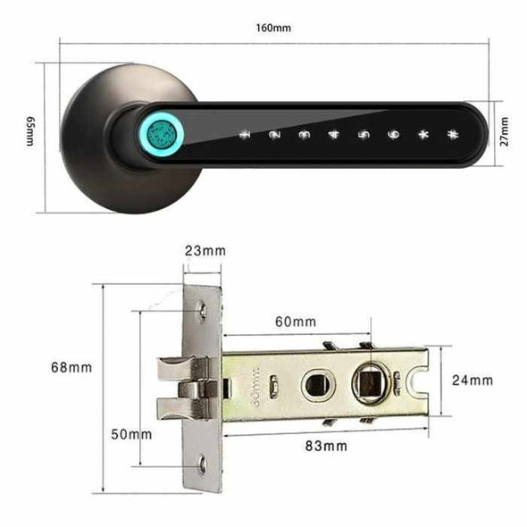 AUTOKEY™ Door Smart Lock Digital Fingerprint - Aroflit