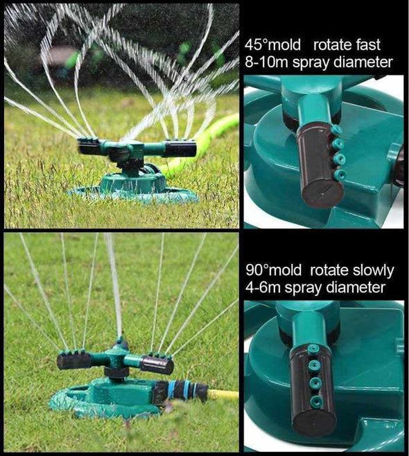 Automatic 360 Rotating Garden Sprinkler - Aroflit