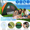 Automatic Instant Pop Up Tent 3 - 4 Man Double Door Camping Tent - Aroflit