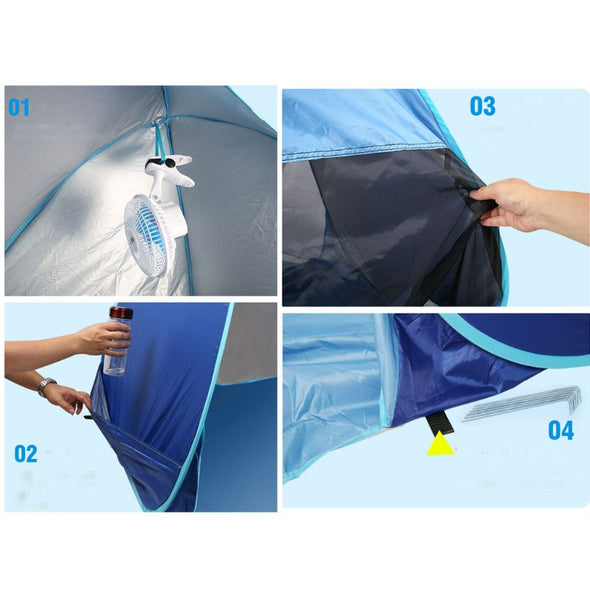 Automatic Instant Potable Beach Tent - Aroflit
