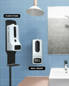 Automatic Sanitizer Dispenser & Infrared Thermometer with Floor Stand - Aroflit