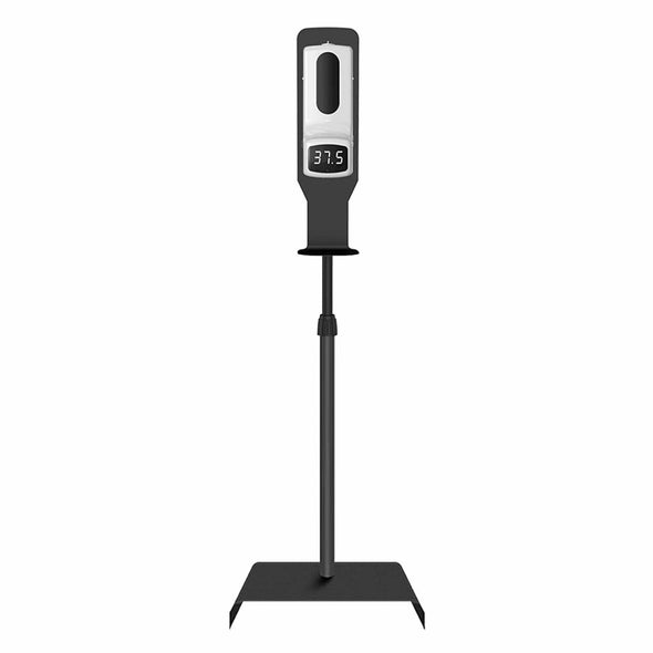 Automatic Sanitizer Dispenser & Infrared Thermometer with Floor Stand - Aroflit