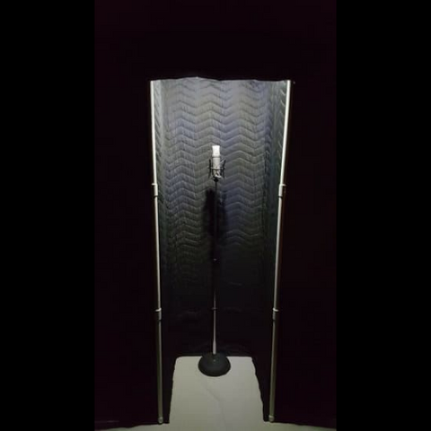 Heavy Duty Portable Soundproof Vocal Recording Isolation Booth 2x2
