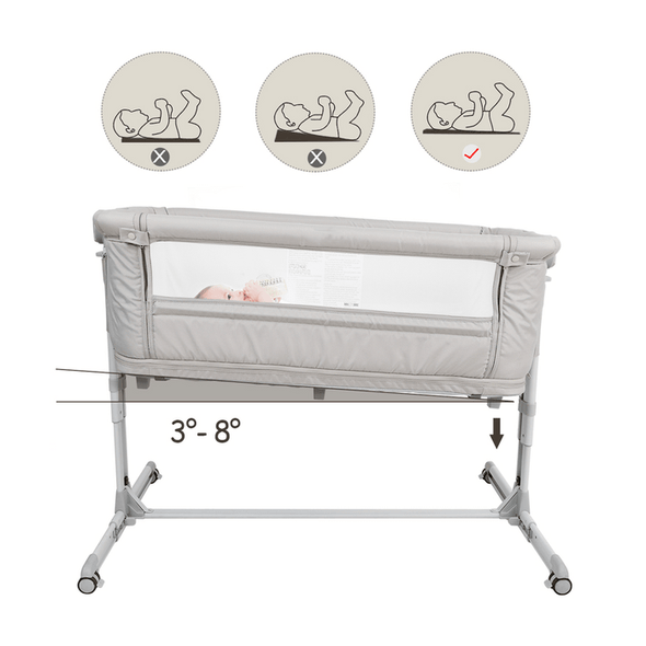 Baby Bedside Rocking Bassinet Crib Playpen - Aroflit