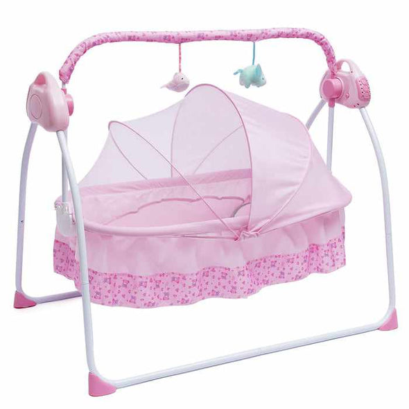 Baby's Smart Portable Travelling Rocking Bassinet Crib - Aroflit