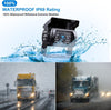 Backup Reverse Camera for Truck & Trailer, HD Night Vision, 7” Display - Aroflit