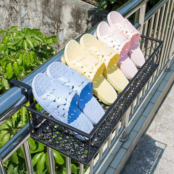 Balcony Over Deck Railing Hanging Porch Planters - Aroflit