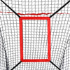 Baseball Softball Practice Net with Strike Zone, Durable, Portable - Aroflit