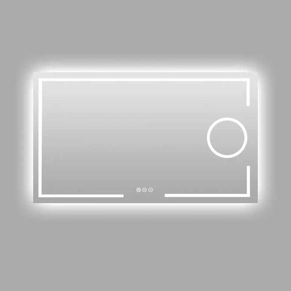 Bathroom Backlit Magnifying Vanity Mirror With LED Lights - Aroflit