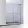 Bathroom Frameless Sliding Shower Glass Door - Aroflit