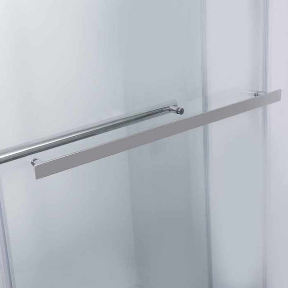 Bathroom Frameless Sliding Shower Glass Door - Aroflit