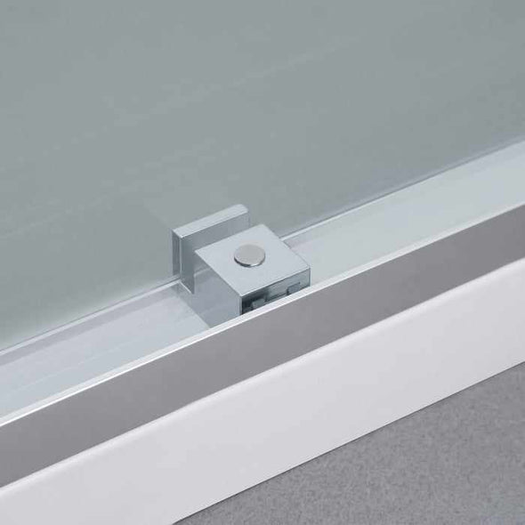 Bathroom Frameless Sliding Shower Glass Door - Aroflit