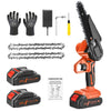 Battery Powered Cordless Electric Mini Tree Branch Chainsaw, 550W - Aroflit