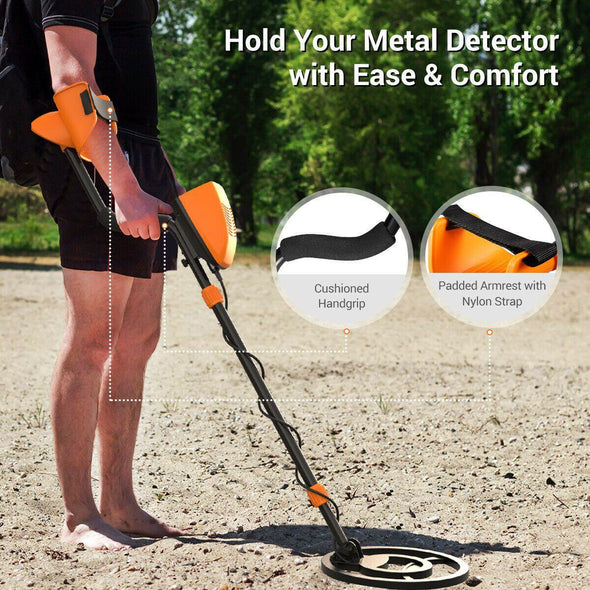 Best Gold Metal Detector Hand Held, Pinpoint All Metals, Waterproof - Aroflit