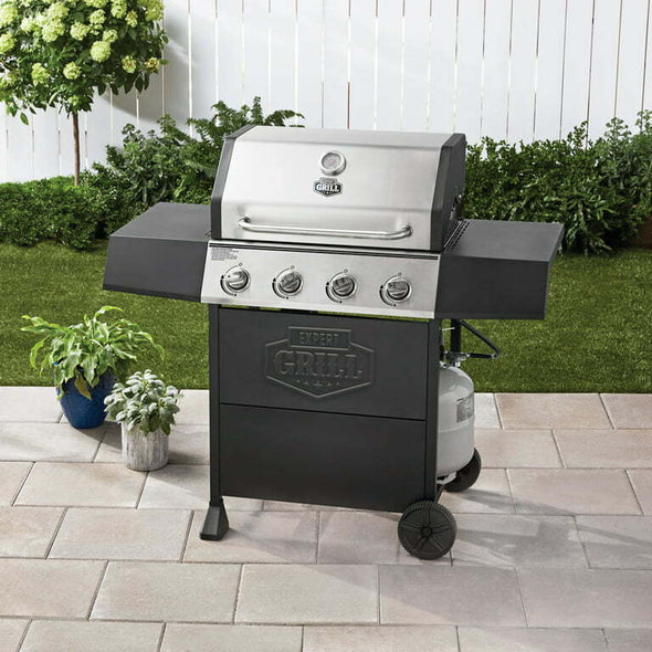 Burner Propane Gas Grill, 48,000 BTU, 619 Sq. In. Cooking Area - Aroflit