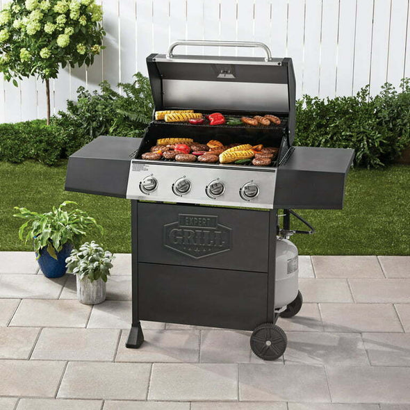 Burner Propane Gas Grill, 48,000 BTU, 619 Sq. In. Cooking Area - Aroflit