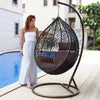 CalmChair™ Rattan Garden Hanging Egg Chair - Aroflit