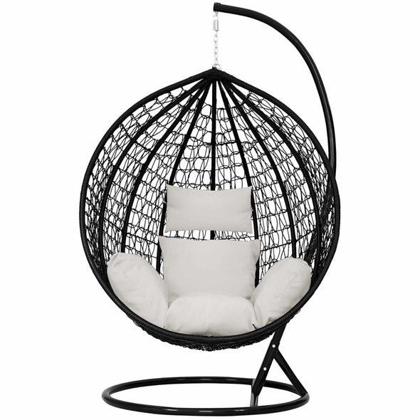 CalmChair™ Rattan Garden Hanging Egg Chair - Aroflit