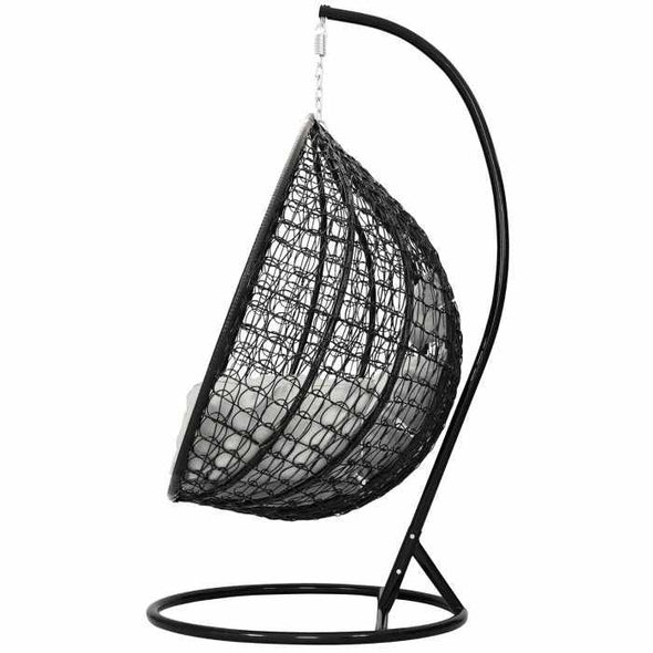 CalmChair™ Rattan Garden Hanging Egg Chair - Aroflit