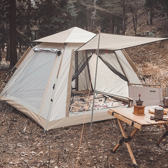4-Person Automatic Pop-Up Tent, Durable, Lightweight, Easy Setup