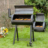 Charcoal Grill with Offset Smoker Combo for Versatile Outdoor Cooking - Aroflit