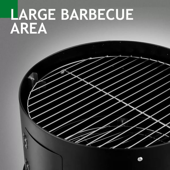 Charcoal Smoker BBQ Grill, Heavy - Duty, Portable, Dual - Layer Design - Aroflit