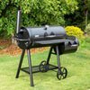 Charcoal Smoker Grill Outdoor BBQ with Offset Smoker – Heavy Duty - Aroflit