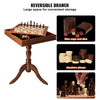 Chess Table with 3 Games, Chess, Checkers & Backgammon, Stylish - Aroflit