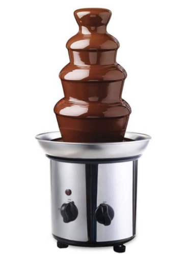 4-Tier Chocolate Fondue Fountain Machine for Parties and Events