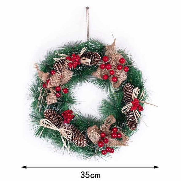 Christmas Wreath for Front Door - Aroflit