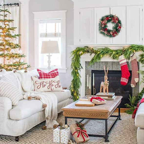 Christmas Wreath for Front Door - Aroflit