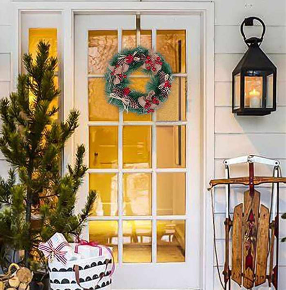 Christmas Wreath for Front Door - Aroflit