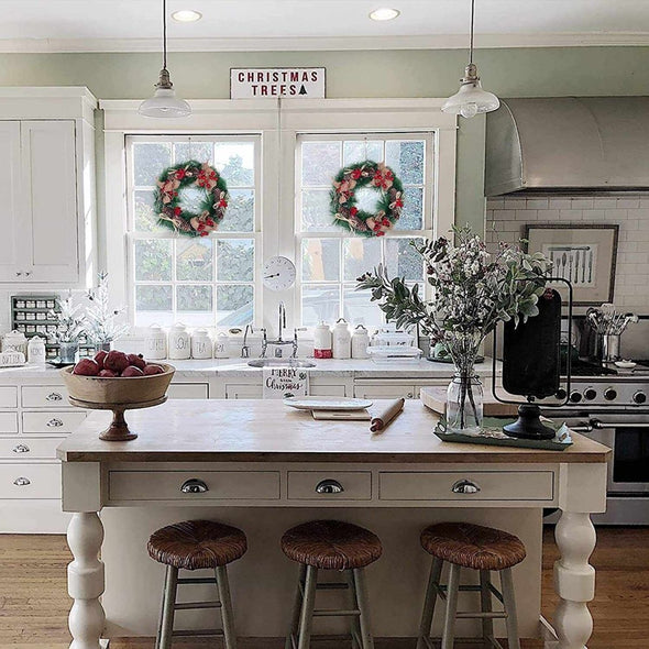 Christmas Wreath for Front Door - Aroflit